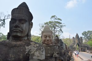 Νότια πύλη του Angkor Thom - nonstoptravellers