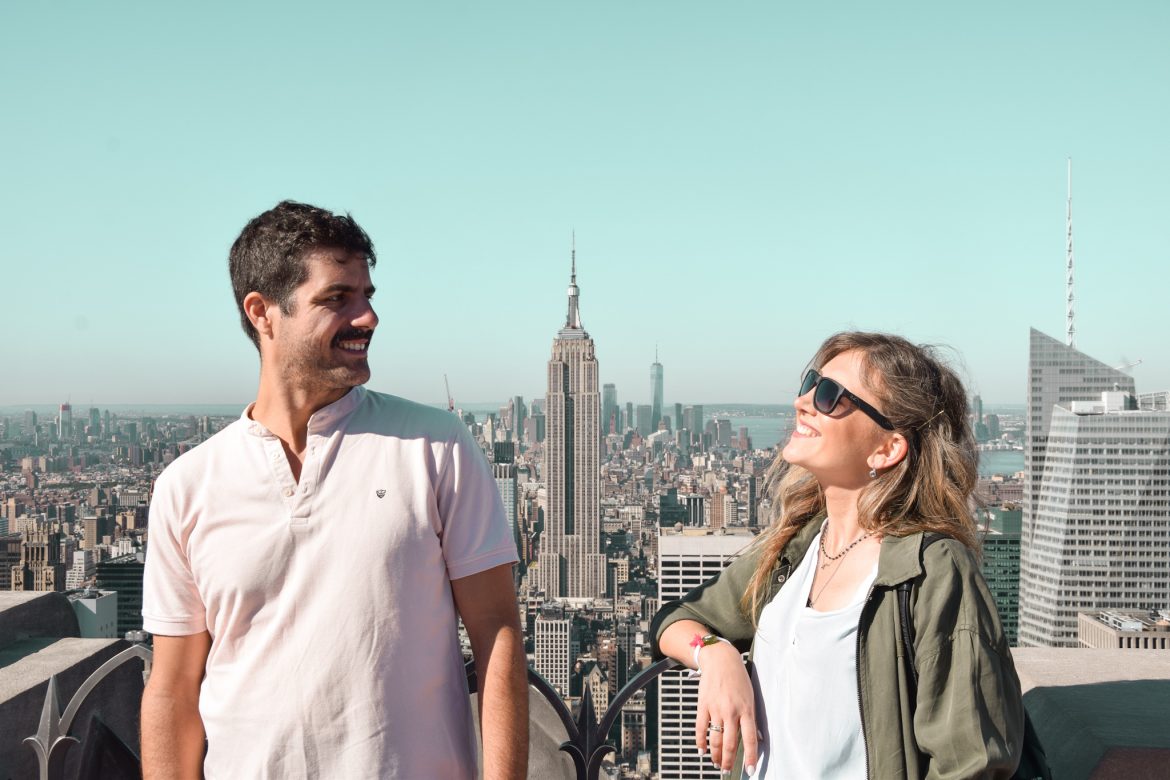 new york top of the rock rockefeller