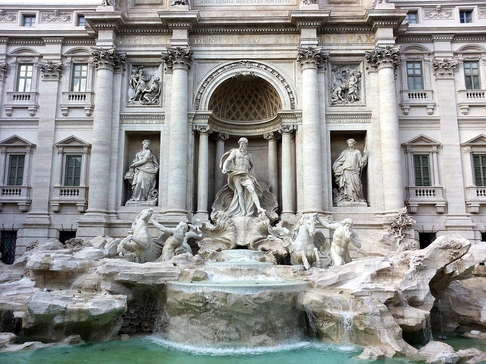 fontana di trevi rome