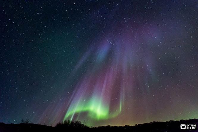 aurora borealis northern lights iceland