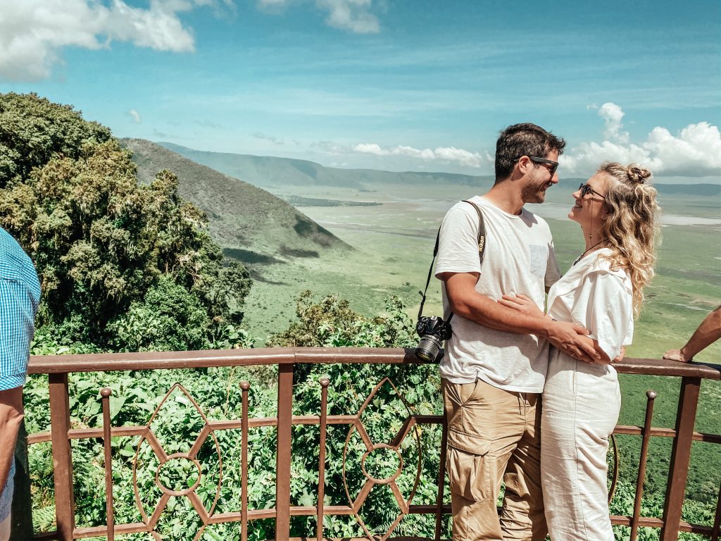 Ngorongoro crater vista point